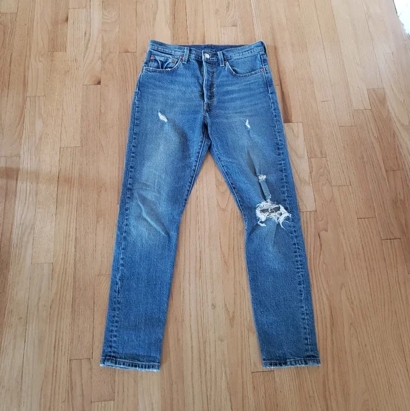 Levis 501 women's Jeans - size 28 - Picture 4 of 14